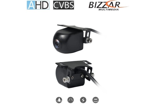Bizzar Universal AHD/CVBS Κάμερα Εμπρός Ή Πίσω 180 Μοίρες 1080HD (Μεταλλική Με βάση)