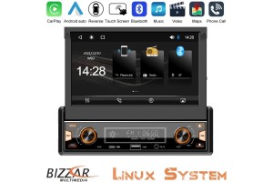 Bizzar 1DIN Deck Multimedia Deckless 7" Με Carplay/AndroidAuto CA-80CPW Bizzar 1DIN Deck Multimedia Deckless 7" Με Carplay/AndroidAuto CA-80CPW
