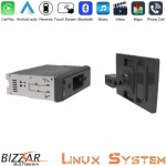 Bizzar 1DIN Deck Multimedia Deckless 11" Με Carplay/AndroidAuto CA106W