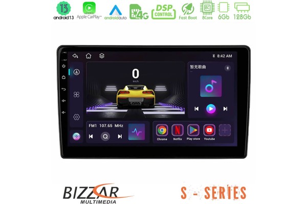 Bizzar S Series 8Core Android13 6+128GB Navigation Multimedia Tablet 10"