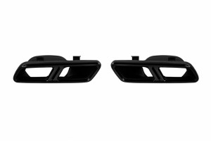 Μπούκες Σιλανσιέ Εξάτμισης Για Mercedes S-Class W222 E-Class W212 Facelift Cls W218 SL-Class R231 E63 S65 Design Black Exclusive Edit