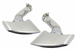 Μπούκες Σιγαστήρα Εξάτμισης Κατάλληλες Για Bmw X6 E71 (2008-2014) V8 Design