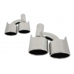 Μπούκες Εξάτμισης Κατάλληλες Για Mercedes C-Class E-Class S-Class Cls Sl Slk W204 W211 W221 W219 E63 C63 Design