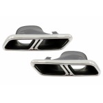 Μπούκες Εξάτμισης Κατάλληλες Για Mercedes E-Class W213 (2016-και μετά) E63 S Design Glc Suv X253 Glc Coupe C253 (2015-2017)