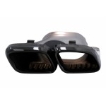 Μπούκες Εξάτμισης Κατάλληλες Για Mercedes C-Class W205 S205 C205 A205 C63 C63S Facelift (2019-up) Μαύρο