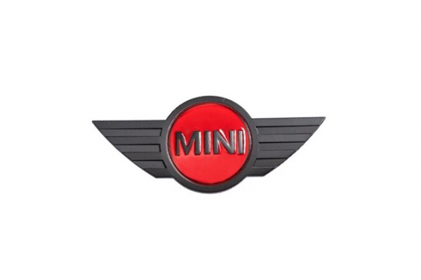 Σημα Καπο Για Mini Cooper R50 - R52 Αυτοκολλητο Μαύρο-Κοκκινο