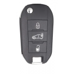 Κέλυφος κλειδιού Peugeot 3 Κουμπιά [VA2 / CEO523]