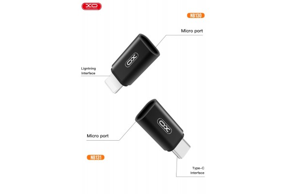 Xo NB130 Usb Cable Adapter Micro To Lighting