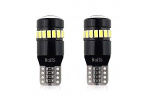 AMiO T10 / W5W Λευκό 12-24V 2τμχ
