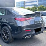 Αεροτομή Πορτ Παγκάζ Για Mercedes-Benz Glc C254 2023+ Coupe Piano Black Από Abs Πλαστικό