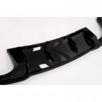 Diffuser Πίσω Προφυλακτήρα Για A3 8V Facelift 16-20 Sedan / Cabrio Rs Look Για S-Line Προφυλακτήρα Από Abs Πλαστικό