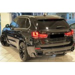 Splitters Πίσω Προφυλακτήρα Δεξιά & Αριστερά Για Bmw X5 F15 13-18 Με M-Technik Προφυλακτήρα M-Performance Look