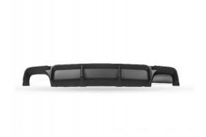 Diffuser Πίσω Προφυλακτήρα Γιαbmw 5 E39 95-03 M Sportμε 1 Διπλή Τρύπα Εξάτμισης Αριστερά Από Abs Πλαστικό 1 Τεμάχιο