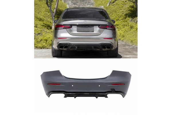 Πισινός Προφυλακτήρας Για Mercedes-Benz E-Class W213 20-23 Facelift Amg 63s Look Πισινός Προφυλακτήρας Για Mercedes-Benz E-Class W213 20-23 Facelift Amg 63s Look