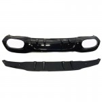 Body Kit Για Mercedes-Benz A-Class W177 19+ Hatchback Amg A45s Look Black Edition