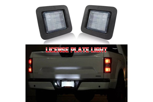 Led Φαναράκια Πινακίδας Για Ford F150 MK13 14-17 Ζευγάρι 2 Τεμάχια