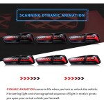 Πισινά Φανάρια Set Για Mitsubishi Lancer X 08-17 Led Bar Μαύρα Vland