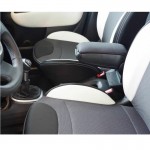 Κονσόλα Χειροφρένου Τεμπέλης"Oem" Design Για Fiat 500 L 2012-2018 Υφασμάτινη Μαύρο Χρώμα