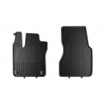Λαστιχένια Πατάκια Geyer & Hosaja Για Smart Fortwo Iii 2014-2024 / Twingo Iii 2014+ 2 Τεμαχίων Εμπρός Μαύρα 908/2C