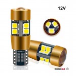 Λάμπες Led Τ10 12volt 400Lm Canbus Λευκό Φως 1402 2 Τεμάχια