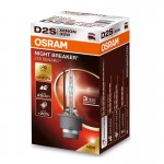 Λάμπα Hid Xenon D2S 4500k 85Volt 35Watt Xenarc Night Braker Laser +220% Next Generation Osram 66240XN2 1 Τεμάχιο