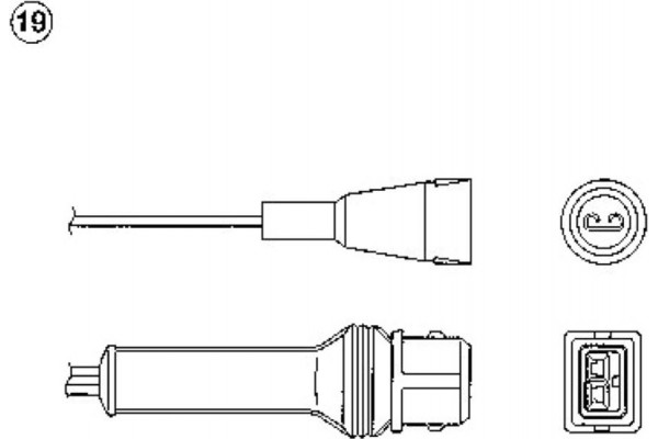 Ngk Αισθητήρας Λάμδα - 94650 Ngk Αισθητήρας Λάμδα - 94650