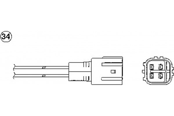 Ngk Αισθητήρας Λάμδα - 1356