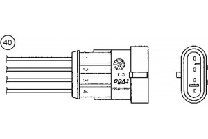 Ngk Αισθητήρας Λάμδα - 7864