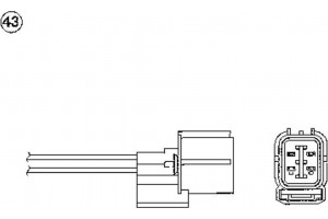 Ngk Αισθητήρας Λάμδα - 0137