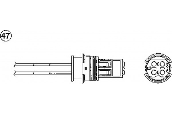 Ngk Αισθητήρας Λάμδα - 7760 Ngk Αισθητήρας Λάμδα - 7760