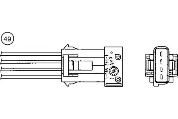 Ngk Αισθητήρας Λάμδα - 93119