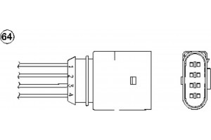 Ngk Αισθητήρας Λάμδα - 92245