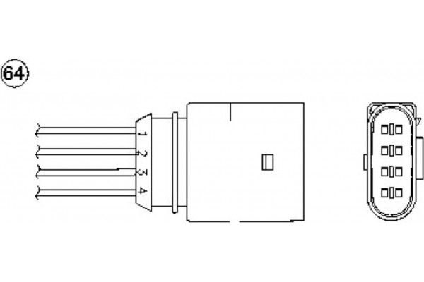 Ngk Αισθητήρας Λάμδα - 92245