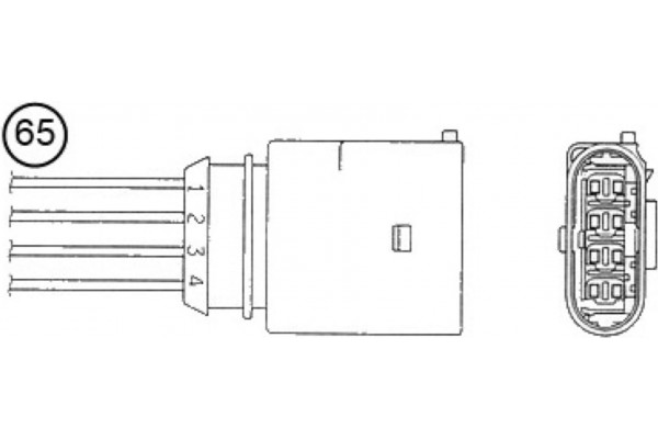 Ngk Αισθητήρας Λάμδα - 97510 Ngk Αισθητήρας Λάμδα - 97510