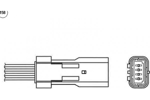Ngk Αισθητήρας Λάμδα - 92056