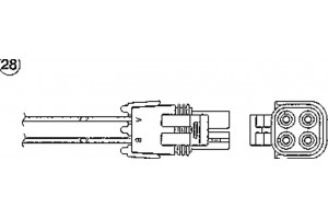 Ngk Αισθητήρας Λάμδα - 0156