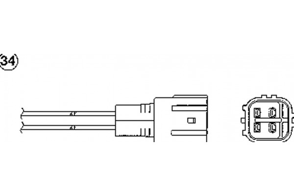 Ngk Αισθητήρας Λάμδα - 1356