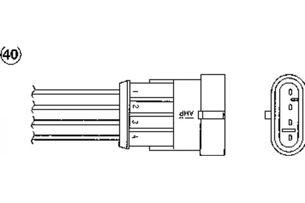 Ngk Αισθητήρας Λάμδα - 7978