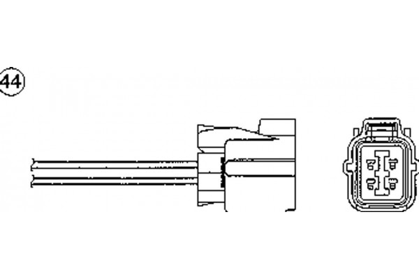 Ngk Αισθητήρας Λάμδα - 1661