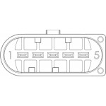 Ngk Μετρητής Μάζας Αέρα - 91609