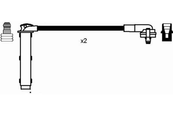 Ngk Σετ Καλωδίων Υψηλής Τάσης - 5405