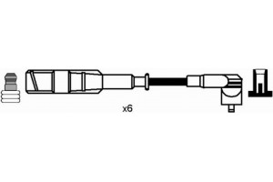 Ngk Σετ Καλωδίων Υψηλής Τάσης - 0932