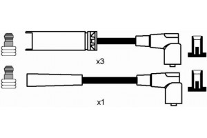 Ngk Σετ Καλωδίων Υψηλής Τάσης - 8275