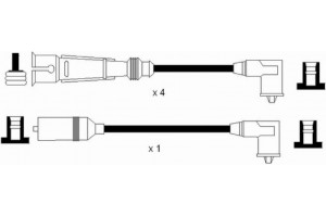 Ngk Σετ Καλωδίων Υψηλής Τάσης - 0949