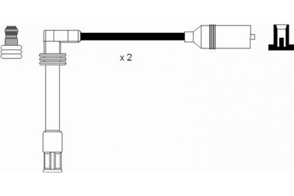 Ngk Σετ Καλωδίων Υψηλής Τάσης - 2348
