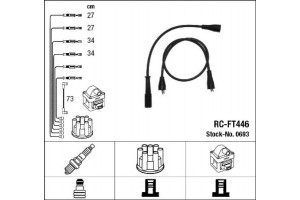 Ngk Σετ Καλωδίων Υψηλής Τάσης - 0693