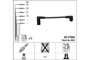 Ngk Σετ Καλωδίων Υψηλής Τάσης - 8205