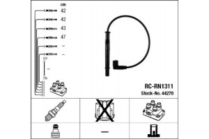 Ngk Σετ Καλωδίων Υψηλής Τάσης - 44278