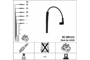 Ngk Σετ Καλωδίων Υψηλής Τάσης - 44330