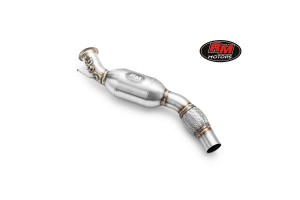 RM Motors Downpipe BMW E81, E87, E82, E88 116d, 118d, 120d, 123d N47 + SILENCER (111105S.1)